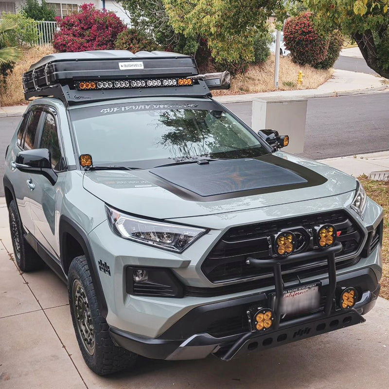 Load image into Gallery viewer, Toyota RAV4 5th Gen(2019-Present) Lensun 85W Hood Flexible Solar Panel-2