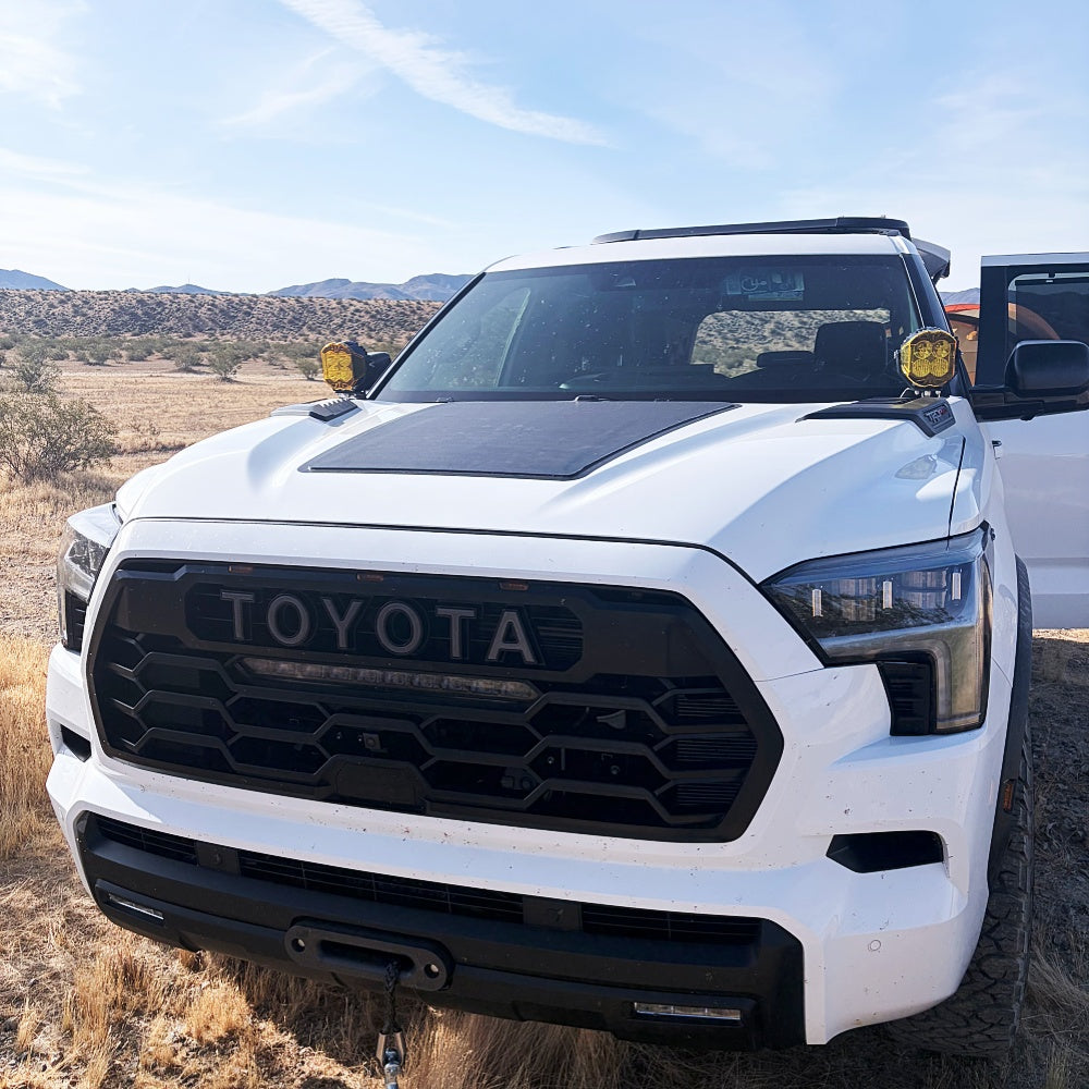 Toyota Sequoia 3rd Gen Lensun 90W Hood Flexible Solar Panel