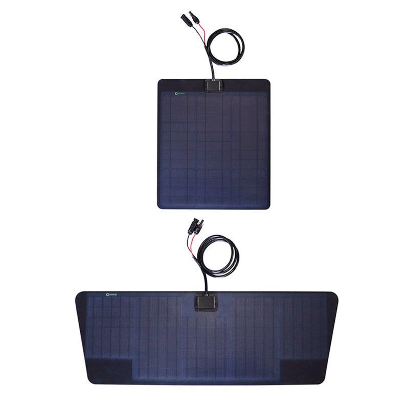 تحميل الصورة إلى عارض المعرض، Toyota Tacoma Sport 2nd Gen (2005-2015) Lensun 60W(25W+35) 12V Hood Flexible Solar Panel-4
