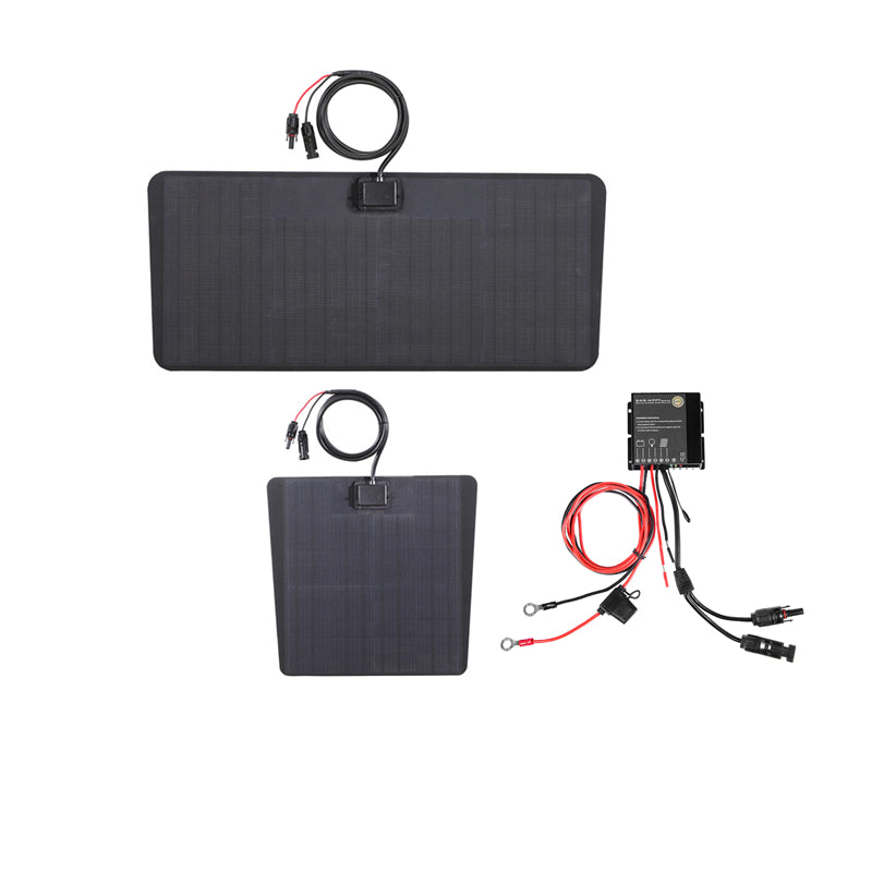 تحميل الصورة إلى عارض المعرض، Toyota Tacoma Sport 3rd Gen (2016-present) Lensun 50W (20W+30W) Hood Flexible Solar Panel