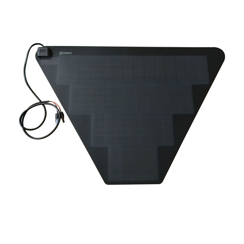 Load image into Gallery viewer, TurtleBack Expedition Trailers Storage Box LensunSolar 62W 12V Flexible Solar Panel