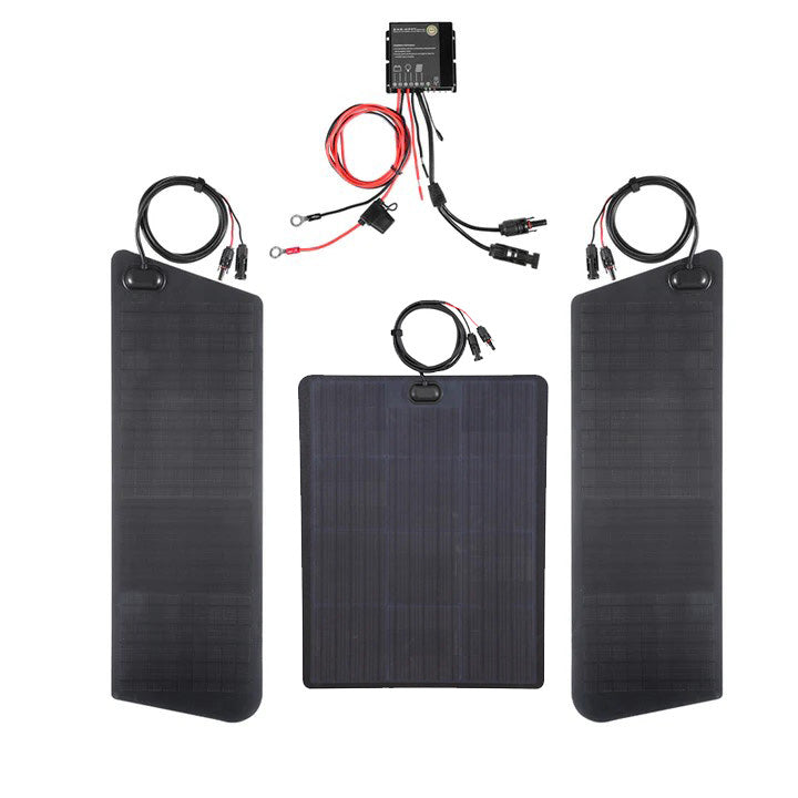 Load image into Gallery viewer, VW-Atlas-Cross-Sport-Lensun-116W-Hood-Bonnet-Flexible-Solar-Panel-1