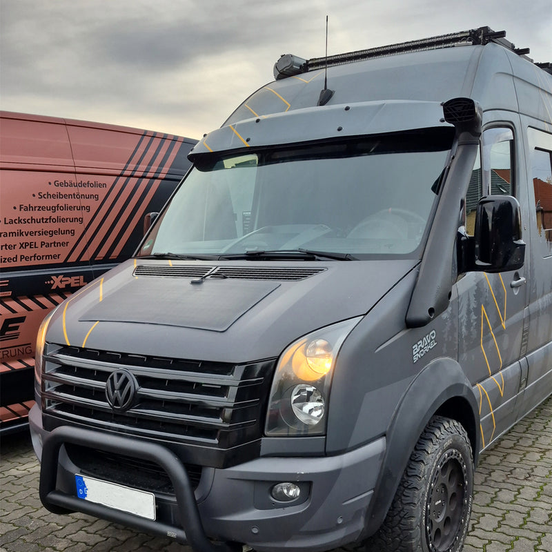 تحميل الصورة إلى عارض المعرض، VW_Crafter_Lensun_60W_Bonnet_Flexible_Solar_Panel