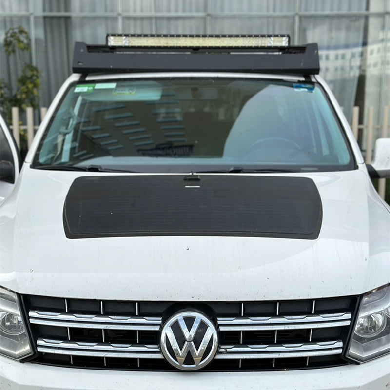 تحميل الصورة إلى عارض المعرض، Volkswagen Amarok Lensun 1st Gen (2010-2020) 100W Hood Flexible Solar Panel