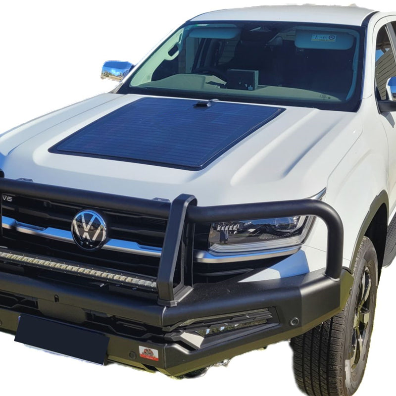 تحميل الصورة إلى عارض المعرض، Volkswagen Amarok Lensun 2nd Gen (2022-Present) 100W Hood Flexible Solar Panel