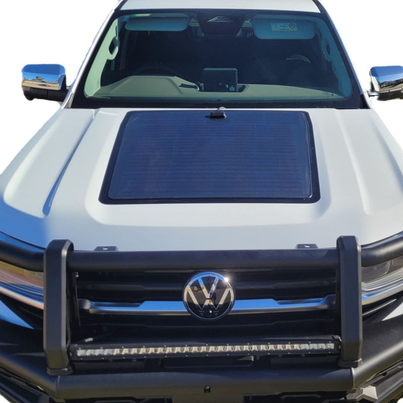 تحميل الصورة إلى عارض المعرض، Volkswagen Amarok Lensun 2nd Gen (2022-Present) 100W Hood Flexible Solar Panel