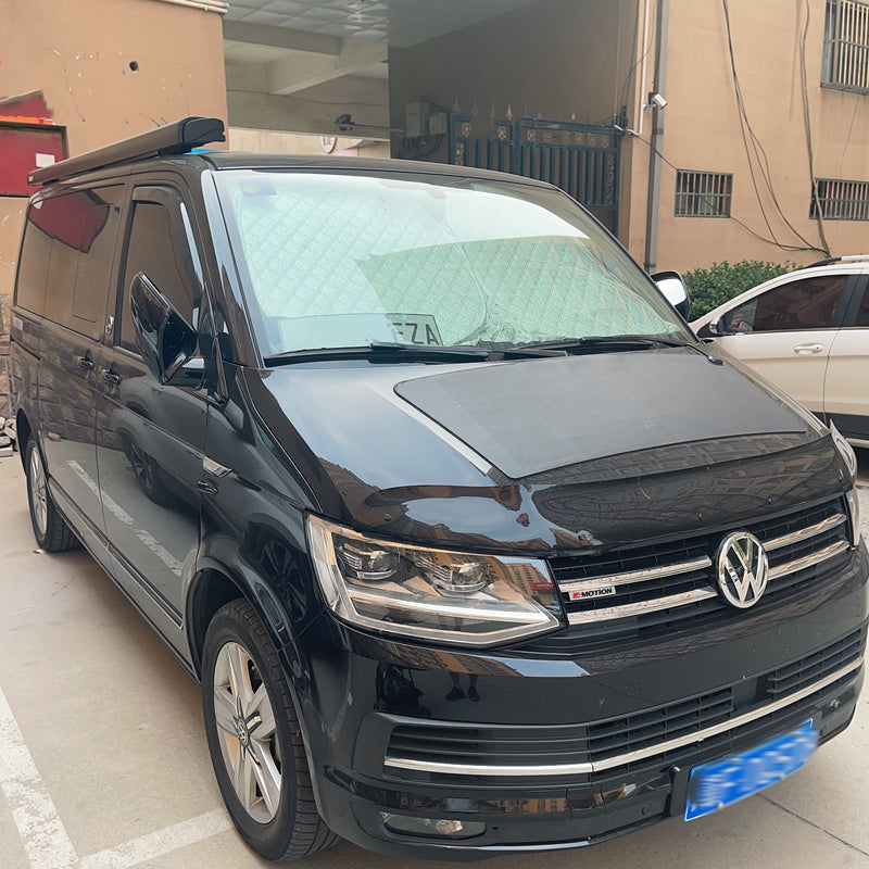 تحميل الصورة إلى عارض المعرض، Volkswagen VW T5 T6 Camper Van Lensun 75W Bonnet Flexible Solar Panel