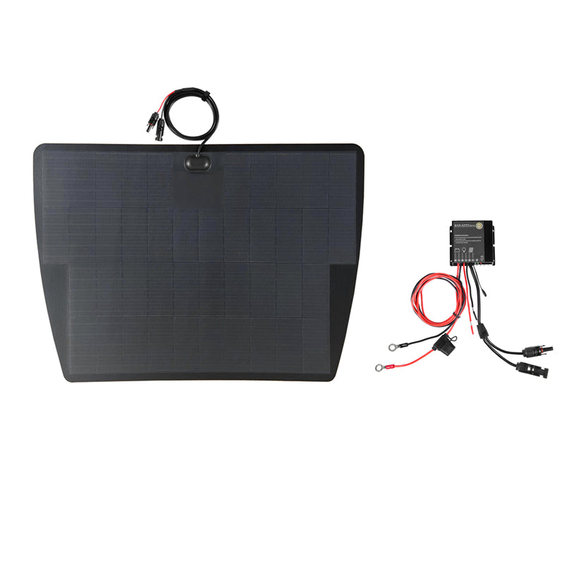 تحميل الصورة إلى عارض المعرض، Volkswagen VW Tiguan (2007-Present) Lensun 100W Hood Flexible Solar Panel