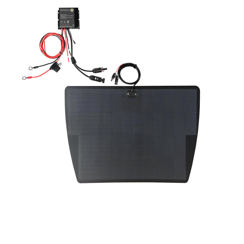 تحميل الصورة إلى عارض المعرض، Volkswagen VW Touareg Lensun 100W Hood Flexible Solar Panel