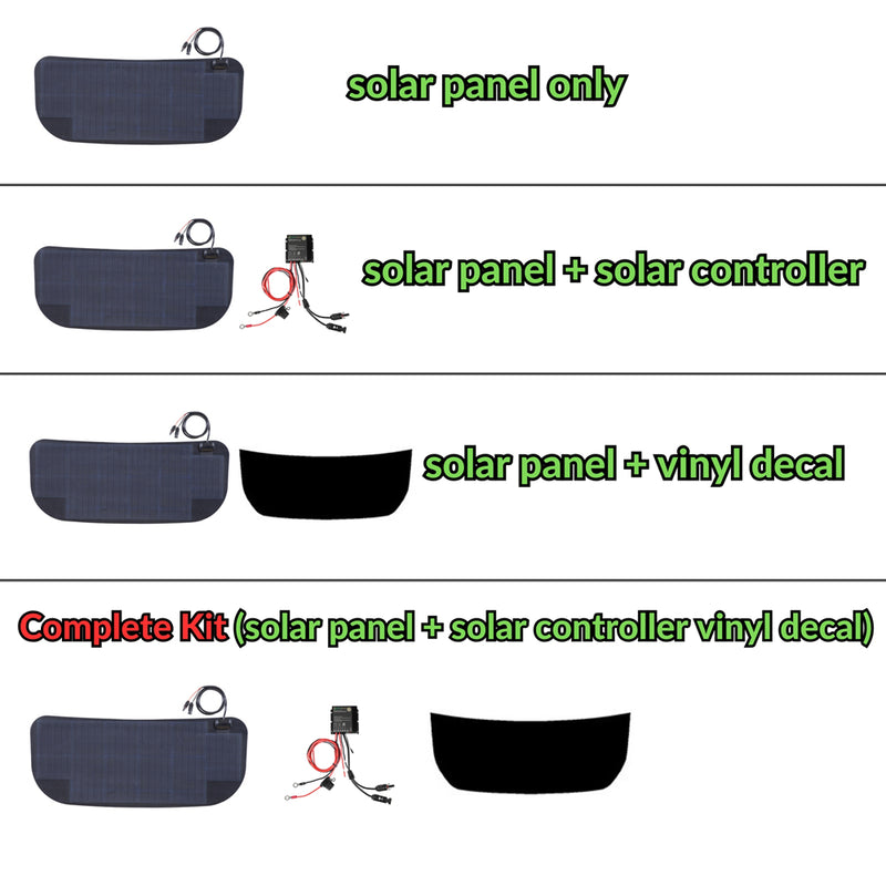 Load image into Gallery viewer, Ford Bronco (2021-Present) Lensun 80W Hood Flexible Solar Panel