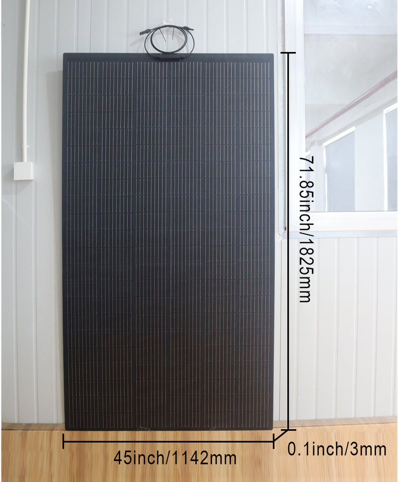 Load image into Gallery viewer, LensunSolar 400W ETFE Flexible Solar Panel, Bendable up to 250°