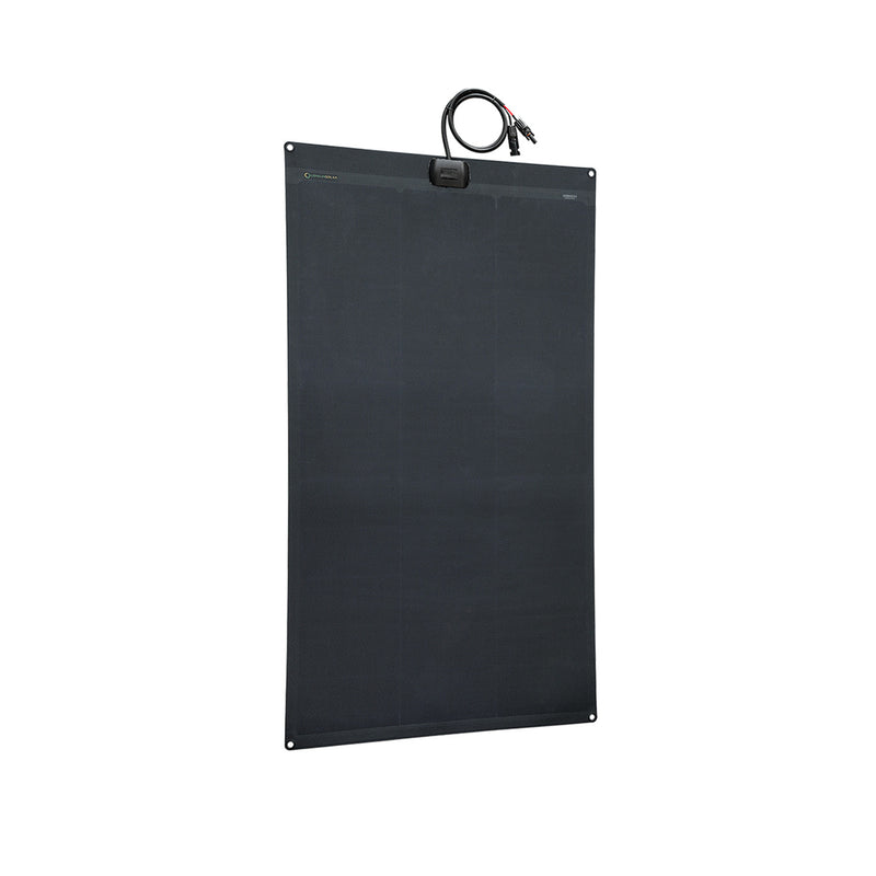 Load image into Gallery viewer, Lensun 125W Full Black Flexible Solar Panel, 25.8% Back Contact Solar Cell