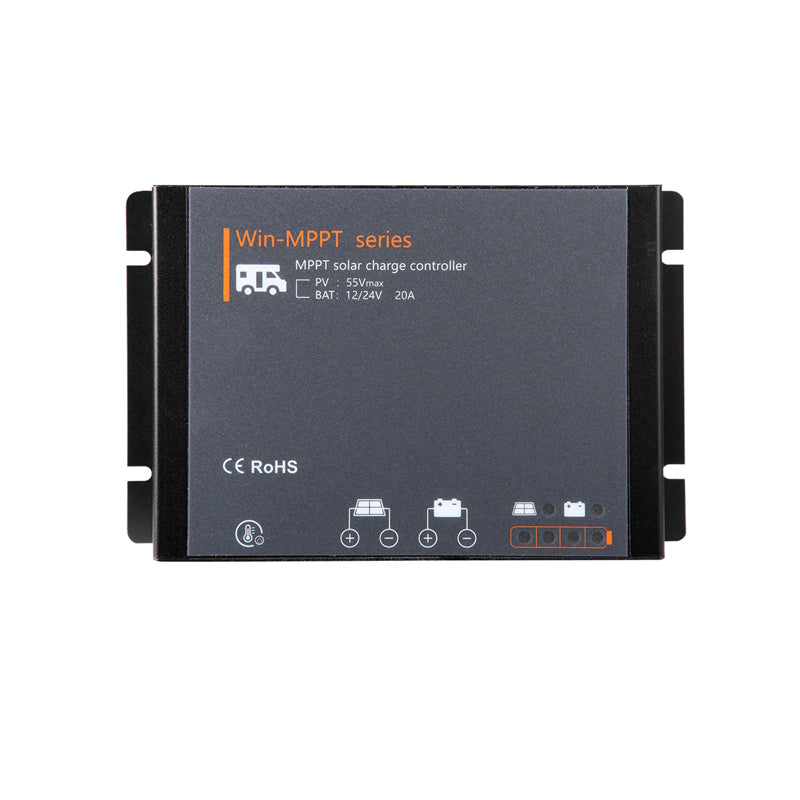 Load image into Gallery viewer, Lensun 20A Waterproof MPPT Solar Controller for Lithium, AGM, GEL Battery