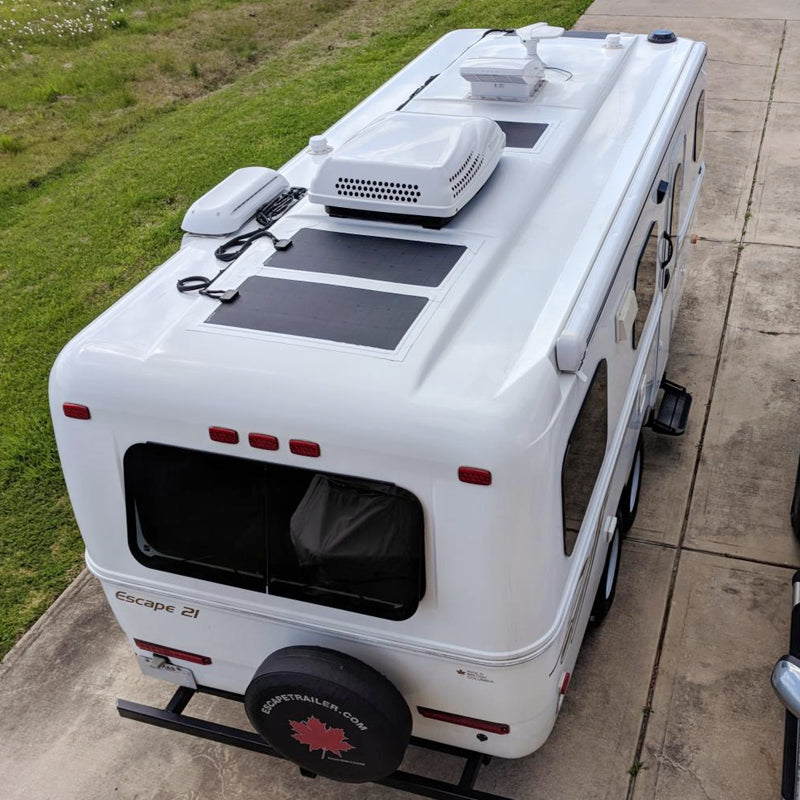 Load image into Gallery viewer, LensunSolar 80W 100W Flexible Solar Panel