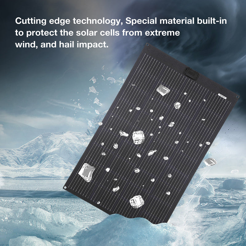 Load image into Gallery viewer, LensunSolar 55W Flexible Solar Panel for Kimberley Kampers