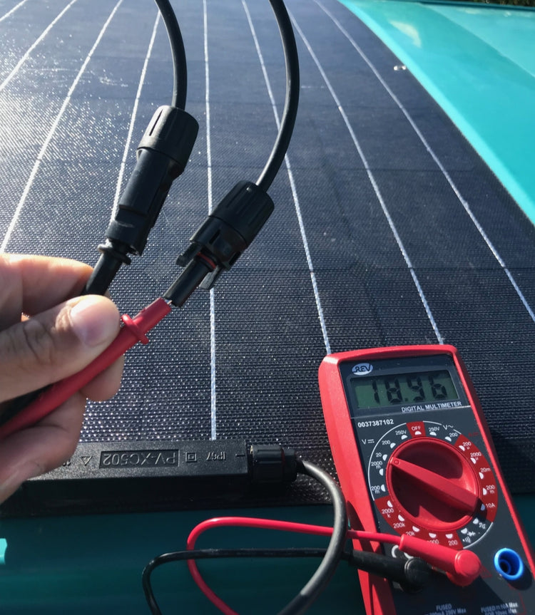 How to Measure Solar Panel Voltage and Current with a Multimeter | Lensun Solar