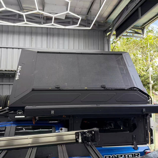 Alu-Cab RT-4S Rooftop Tent Lensun 300W(2x150w) Flexible Solar Panel