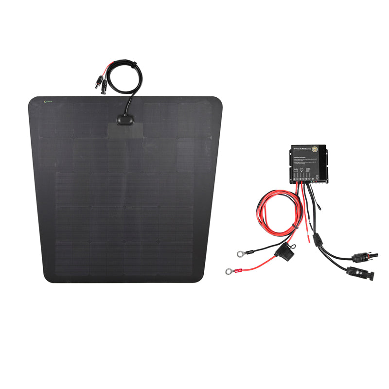 Chargez l&#39;image dans la visionneuse de la galerie, Chevrolet Avalanche 1st &amp; 2nd Gen (2001-2013) Lensun 100W Hood Flexible Solar Panel
