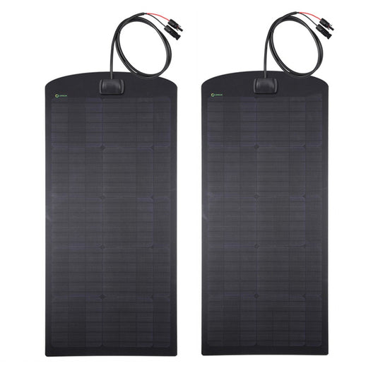 Chevrolet Silverado 2500 3500 HD (2015-2019) Lensun 110W Hood Flexible Solar Panel