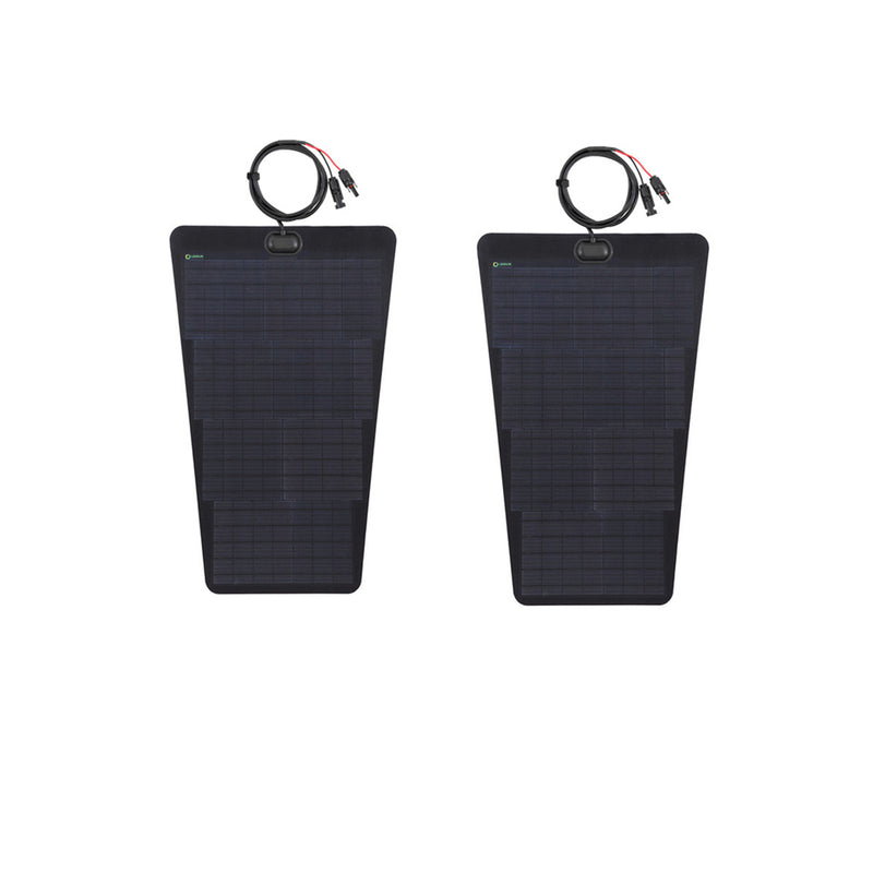 Load image into Gallery viewer, Chevrolet_Silverado_5500_Lensun_80W_Hood_Solar_Panel_2
