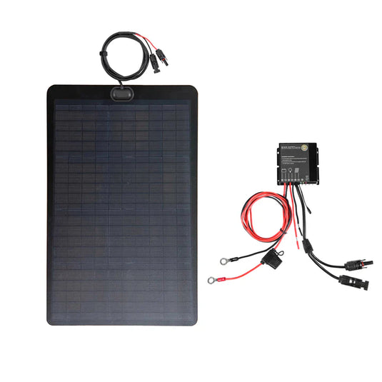 Chevrolet_Silverado_EV_truck_Lensun_60W_Hood_Solar_Panel-2