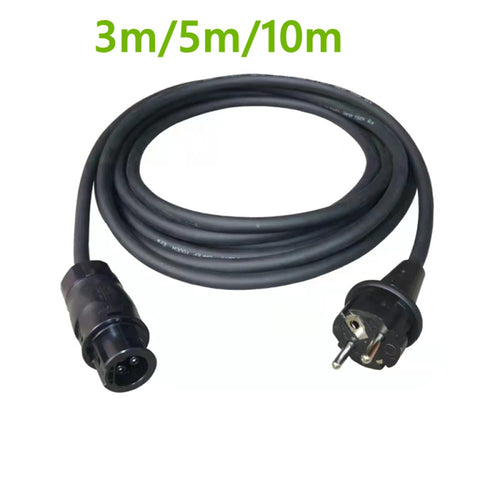 Deye Grid Tie Micro Inverter AC Power Cable Betteri BC01 to Schuko plug 3x2.5mm² 3m 5m 10m