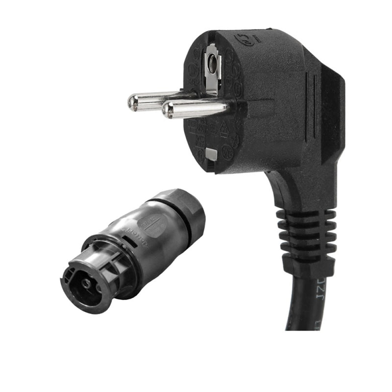 Load image into Gallery viewer, Deye Grid Tie Micro Inverter AC Power Cable Betteri BC01 to Schuko plug 3x2.5mm² 3m 5m 10m
