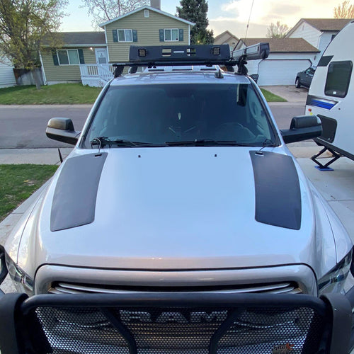 Dodge Ram HD 4th Gen (2010-2018) Lensun 70W Hood Flexible Solar Panel