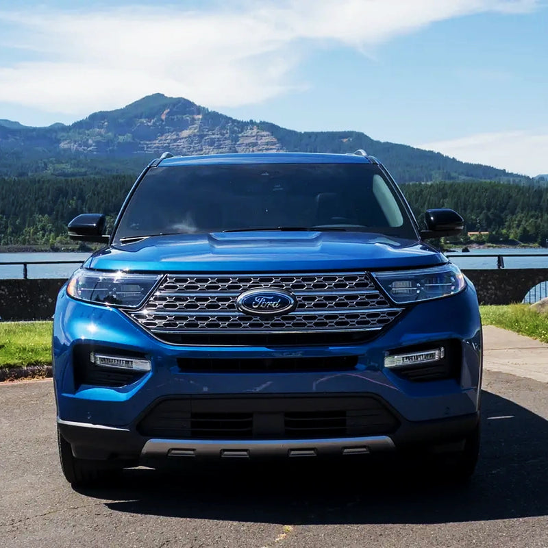 Load image into Gallery viewer, Ford-Explorer-6th-Gen-Lensun-55W-Hood-Solar-Panel
