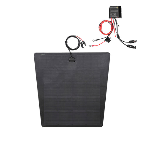 Ford F-150 Lightning (2022-Present) Lensun 115W Hood Flexible Solar Panel