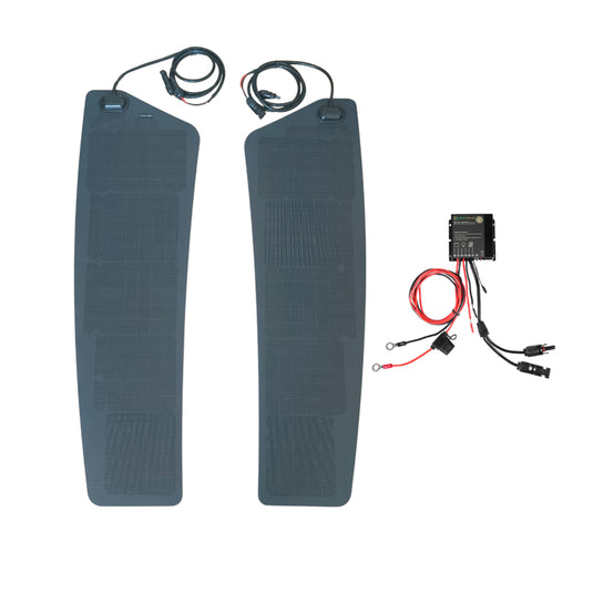 Ford Raptor R Sun Screen Ford Raptor (2021+) Lensun 60W Hood Flexible Solar Panel – LensunSolar