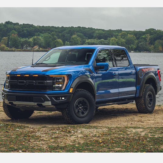 Ford Raptor R Sun Screen Ford Raptor (2021+) Lensun 60W Hood Flexible Solar Panel – LensunSolar