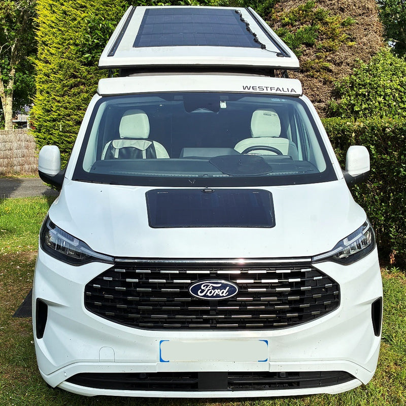 Load image into Gallery viewer, Ford-Transit-Custom-Lensun-52W-Bonnet-Solar-Panel-4
