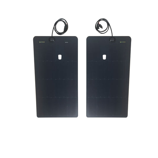 Ford_Super_Duty_F250_Lensun_130W_Hood_Solar_Panel_1