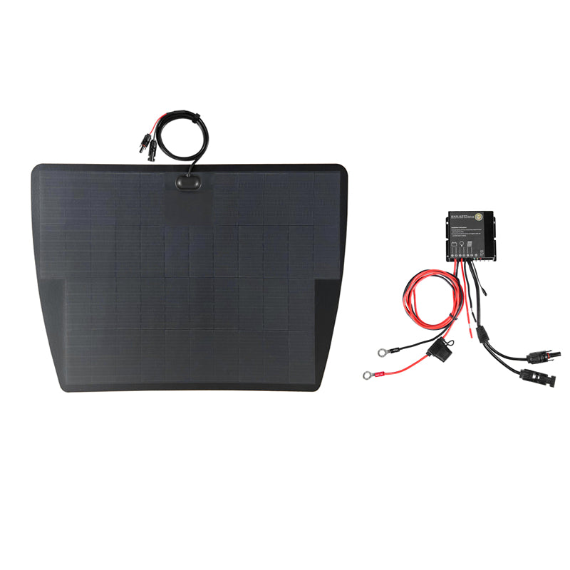 Laden Sie das Bild in Galerie -Viewer, GMC Canyon 1st Gen(2004-2012) Lensun 100W 12V Hood Flexible Solar Panel
