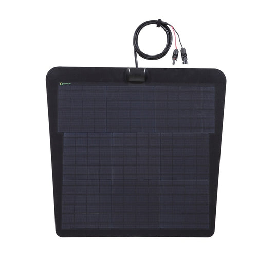 GMC Sierra 2500HD (2017-2019) Lensun 50W Hood Flexible Solar Panel