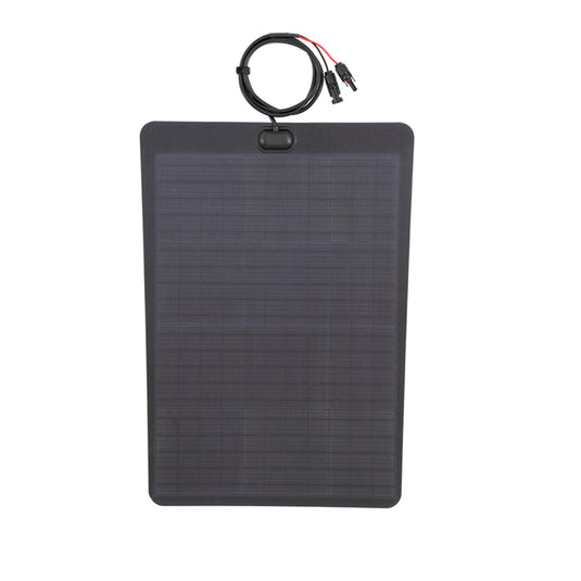 GMC Sierra 2500HD Lensun 60W Hood Solar Panel