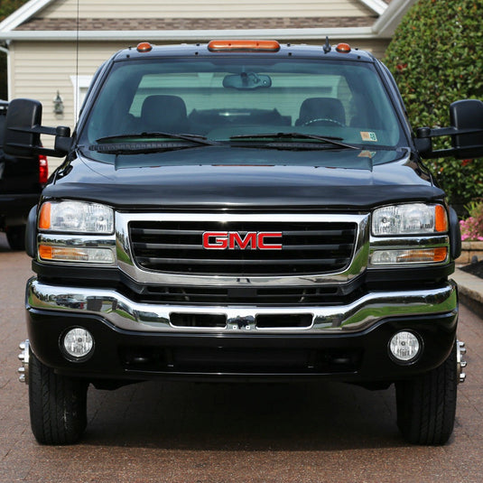 GMC-Sierra-3500-Lensun-140W-Hood-Flexible-Solar-Panel