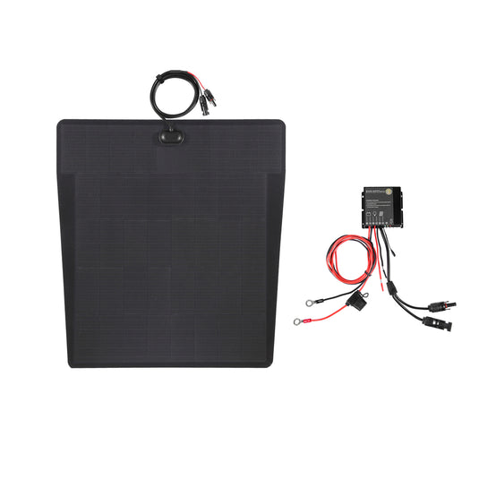 GMC Yukon (2015-2020) Lensun 100W Hood Flexible Solar Panel