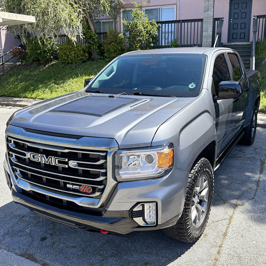 GMC Canyon (2015-2022)  Lensun 50W Hood/Bonnet Flexible Solar Panel-1