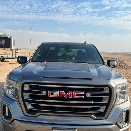 GMC Sierra 1500 (2019-2022) Lensun 85W 12V Hood Flexble Solar Panel-1