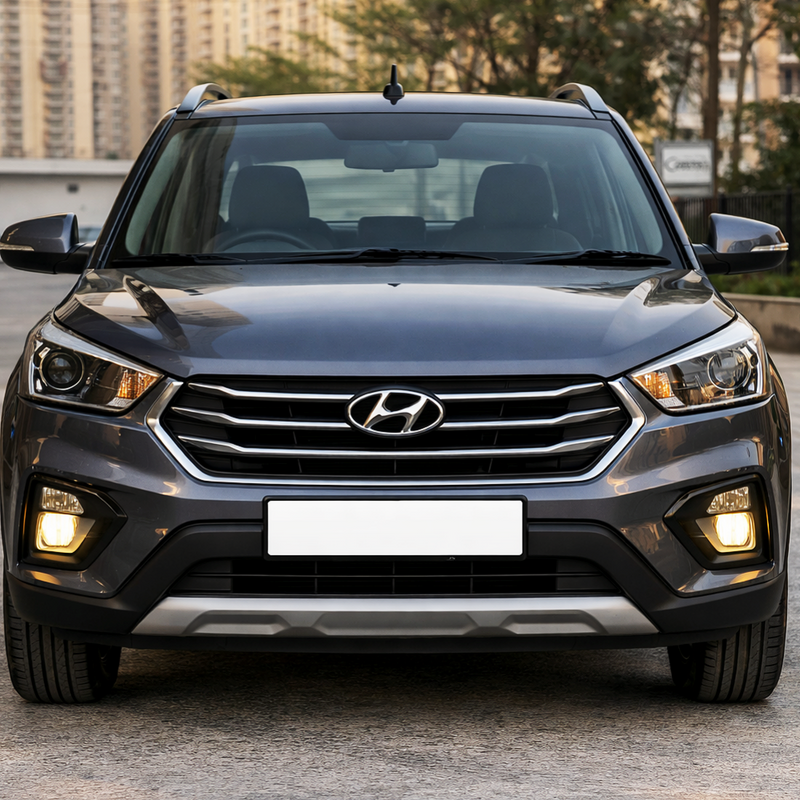 تحميل الصورة إلى عارض المعرض، Hyundai-Creta-Lensun-85W-12V-Hood-Flexible-Solar-Panel-1
