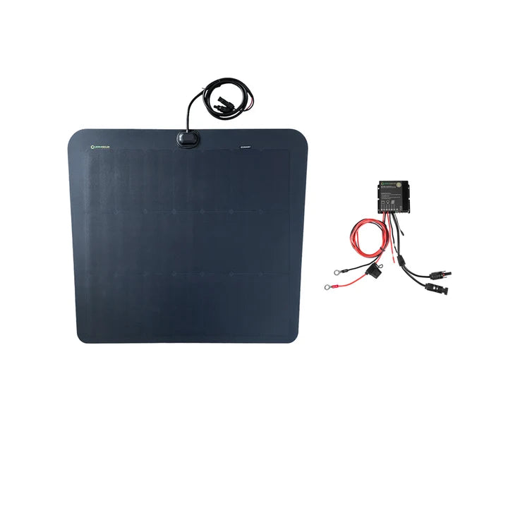 Load image into Gallery viewer, Hyundai-Santa_Cruz-Lensun-86W-12V-Hood-Flexible-Solar-Panel-2
