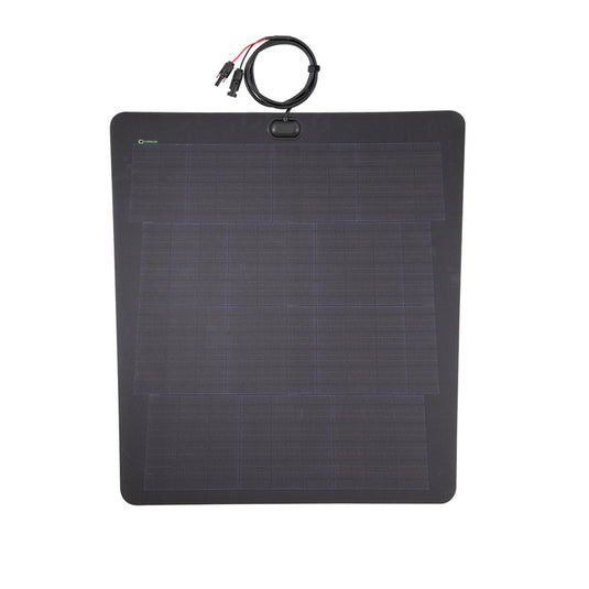 Hyundai Santa Fe 4th Gen (2019-Present) Lensun 65W 12V Hood Flexible Solar Panel-2