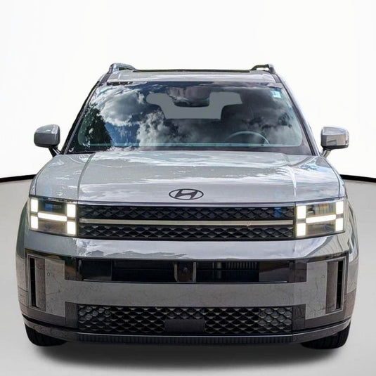 Hyundai_Santa_Fe_Lensun_110W_12V_Hood_Flexible_Solar_Panel