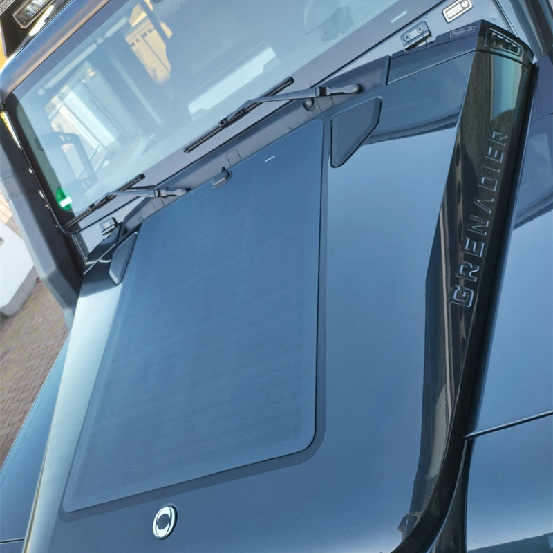 Laden Sie das Bild in Galerie -Viewer, Ineos Grenadier Lensun 90 W flexibles Solarmodul für Motorhaube
