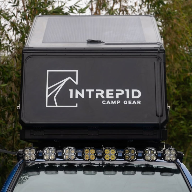 Load image into Gallery viewer, Intrepid-Camp-Gear-Geo-2.5-Rooftop-Tent-Lensun-200W-Flexible-Solar-Panel-1
