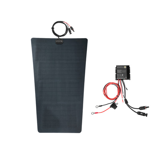 Jeep CJ-7 Lensun 40W 12V Hood/Bonnet Flexible Solar Panel