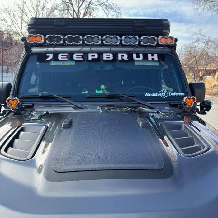 Load image into Gallery viewer, Jeep Gladiator JT (2021-Present) Lensun 55W Hood Flexible Solar Panel
