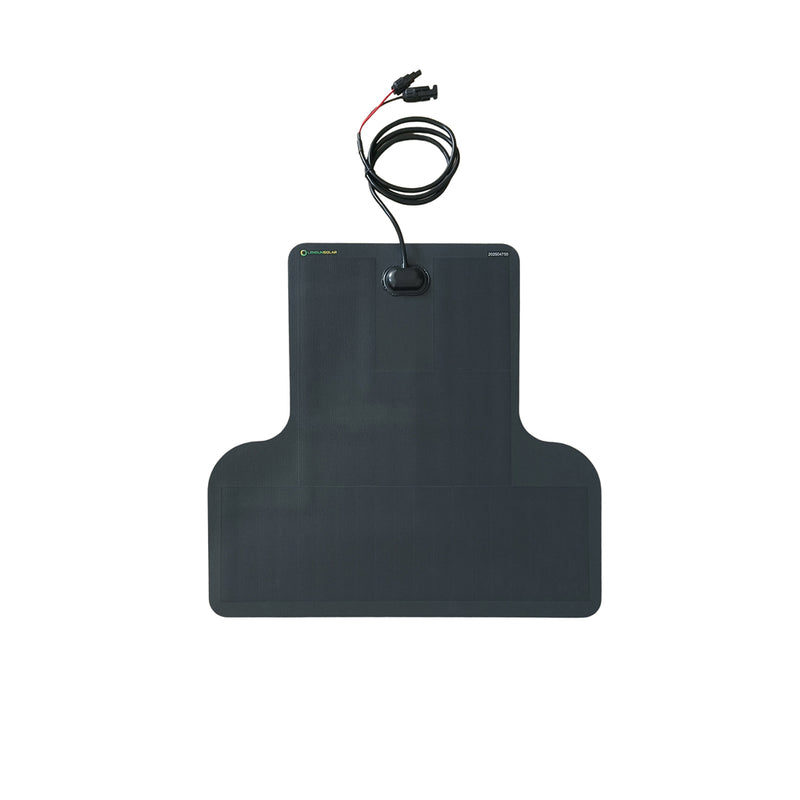 Load image into Gallery viewer, Jeep Gladiator JT Mojave, Wrangler Rubicon 392 Lensun 50W Hood Solar Panel
